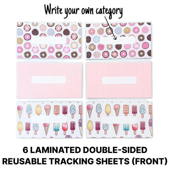 Budget Binder, Cash Envelopes, A6 Money Binder, Reusable Cash Trackers - Picture 7 of 8